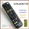 Bravo Telecomando universale per tv Majestic bravo compatibile decoder televisore DTT