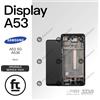SAMSUNG DISPLAY A53 5G A536 ORIGINALE SERVICE NERO TOUCH SCREEN SCHERMO