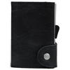 c-secure Portafoglio compatto uomo pelle C-secure WCH00. Blackwo