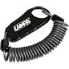 Lampa Lucchetto Antifurto con Cavo a Spirale 150cm per Casco Zaino Moto Ciclo - C90595