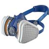 GVS SPR496 Maschera Elipse con filtri A2P3 per Gas Organici e Vapori fino a 5000 ppm e Polveri, M/L
