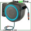GARDENA Avvolgitubo da parete Gardena RollUp M/L automatic orientabile tubo 25m Ø 13mm