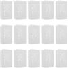 30pcs sacchetti di candele di Natale sacchetti di candele ignifughe vuote