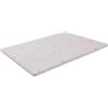 BricoShop24 Topper Memory Foam Materasso alla Francese 140x200 h5 Sfoderabile Aloe