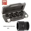 Usag 235 3/4 M/C8 set 8 bussole macchina esagonali chiavi in cassetta
