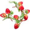 Simulazione Mazzo di fragole Vite Pianta sospesa Realistico mazzo di fragole