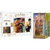 Revell Set modellino Tiny Adventures I Quidditch Field Harry Potter I 3D Miniatura Casa I Book Nook Legno Fermalibri I Regalo di compleanno per fan I Fermalibri Harry Potter