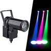 Does not apply 9W RGB 3In1 Led Pinspot Occhio Di Bue per Palla Specchio Discoteca, Sagomatore L