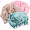 3 Pcs Cuffie Da Doccia Resistenti Cuffia Per Capelli La Donne Capo