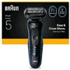 BRAUN 52-B1000S RASOIO ELETTRICO RICARICABILE 3 LAME FLESSIBILI 2 MODALITA' DI R