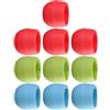 10 pezzi di annaffiatoio colorato, fioriera rotonda in plastica, vaso per