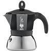 Bialetti Caffettiera Bialetti, modello 006936 MOKA INDUCTION, Cromo e Nero, per caffè