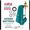 CATIS BATTERIA DI SCARICO CATIS WC PER CASSETTA ALTA SENZA PULSANTE
