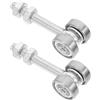 2 Pcs Ruote Carrello Portapacchi Ferramenta Per Porte Scorrevoli