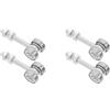 2 Pcs Ruote Carrello Portapacchi Ferramenta Per Porte Scorrevoli