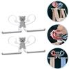 2 Pcs Porta Salvietta Bagno Asciugamani Da Doccia Rack Per Asciugamano