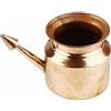 Handamde 100% rame puro Neti Pot Prayer Kalash Ramjhara Pooja Tamba Worship Lota 300 ml