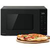 Panasonic NN-K36NBMEPG, Forno a Microonde con Grill, 24 Litri, 900W di Potenza, 11 Programmi Automatici, Tecnologia Dual Cooking, Funzione Quick 30'', Nero.