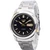 Seiko Abito Automatico Nero Quadrante In Acciaio Inox SNKK17J1 Orologio da Uomo