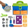 Learning Resources New Sprouts Cassetta degli Attrezzi, Giocattoli per Bambine e Bambini di 2 Anni, 18 Pezzi, Set di Attrezzi Giocattolo robusti per Bambini Piccoli con Scatola