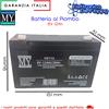 SKB BATTERIA AL PIOMBO 6V 12Ah NP12-6P PER MOTO PEG PEREGO ALTA DURATA
