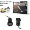 Sirius Per Fiat 500x (334) rest. da 2018 Luce di Cortesia Sottoporta con Logo Univers.