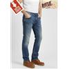 Rifle JEANS Uomo RIFLE blu stone washed- 100%COTONE modello 94372-5 Tasche-VINTAGE-70%