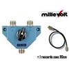 MOONRAKER ✅ COMMUTATORE PER 2 ANTENNE CONNETTORI PL259 CON RACCORDO CAVO COASSIALE