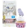 PME Harry Potter Set 24 Pirottini & Decorazioni per Cupcake, Harry Potter, (HPM216)