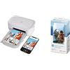 HP Sprocket Studio Plus Stampante Wi-Fi - Stampa in modalità wireless foto 4x6 + Sprocket Studio Plus 10,2 x 15,2 cm Carta fotografica e cartucce (include 108 fogli e 2 cartucce)