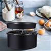 3 Pcs Teglia Forno Per Friggitrice Ad Aria Vassoio Gadget Da Cucina Pizza