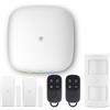 Chuango LTE-400 - Kit Allarme Wi-Fi + 4G con 3 sensori, sirena e telecomando