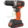UTENSILERIA 1PZ TRAPANO AVVITATORE A BATTERIA 'BCD001C1 QW' 18V 1,5 AH IONI LITIO: