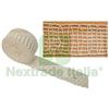 UTENSILERIA 50MT RETE ELASTICA POLIESTERE CRISTAL NET PER ARROSTI Ø MM.125 MAGLIA A 18 QUAD: