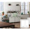 UTENSILERIA 1PZ KIT CUCINA PENSILE 2 ANTE 80X32XH72 CM BIANCO: