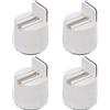 4 Pcs Rialzi Per Le Gambe Della Sedia Da Pranzo Piedini Elevatori Mobili