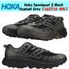 Hoka One One Hoka Speedgoat 2 nero grigio asfalto 1162710-BHLT taglia uomo
