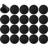 cyclingcolors 20x Tappo Chiusura Plastica Copriforo Fori 8mm Cappuccio Copertura Coperchi Coprivite Tappi Protezione, Nero