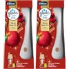 Glade Automatic Spray Diffusore + Ricarica, Profumatore per Ambienti, Edizione Limitata, fragranza Warm Apple Pie, Confezione da 2 base e 1 ricarica
