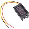 0-99.9v Tre filo CC Voltmetro Testa LCD Voltmetro Voltmetro DC Voltmetro DC