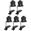 5 Pcs Supporto Per Morsetto Lampada Disegno Portalampada Scrivania
