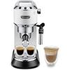 De'Longhi Caffettiera Espresso DeLonghi DEDICA Ec685 W S, Bianco, 15 Bar