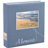 Hama, Album portafoto 00010674Livorno 10 x 15 cm 200 Seite, Blu (Blau)