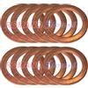 ROMANOStores RONDELLA PIANA IN RAME D.10x16x1.4 mm. " 10 Pezzi "