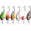 1 set di 6 pezzi esche colorate di pesca peschereccio esca vitale