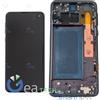 OEM DISPLAY LCD SAMSUNG GALAXY S10e G970 SCHERMO ORIGINALE RIGENERATO + FRAME NERO
