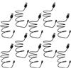 10 Pcs Accessori Per Smartwatch Cavi Cavo Di Ricarica Magnetico USB