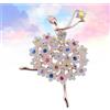 1PC Ballet Dancing Girl Breastpin Creativo Dancing Girl Spille Squisita Spilla
