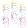 18ps Girl Crowns Bashs Heads Bid Kid Hairbands Festival Cesti decorativi per la