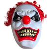 Giomari Maschera di Carnevale CLOWN di Halloween da paura horror Pagliaccio uomo donna